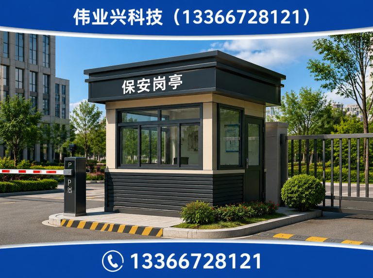 海淀区保安岗亭展示图